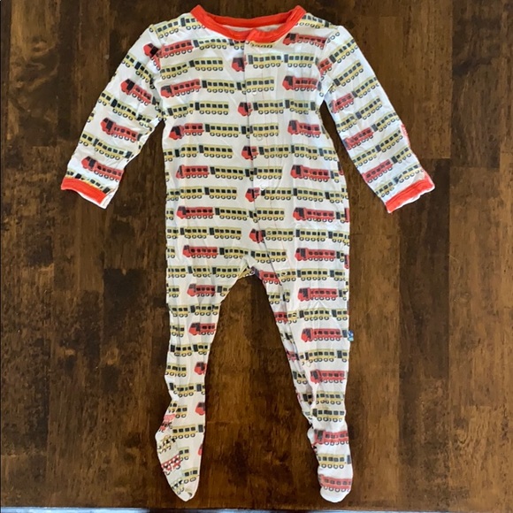 Kickee Pants Other - Kickee Pants Snap Front Footie Pajamas